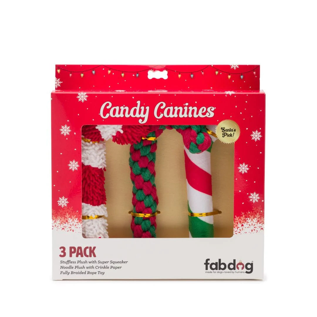 Fabdog Candy Canines Toy