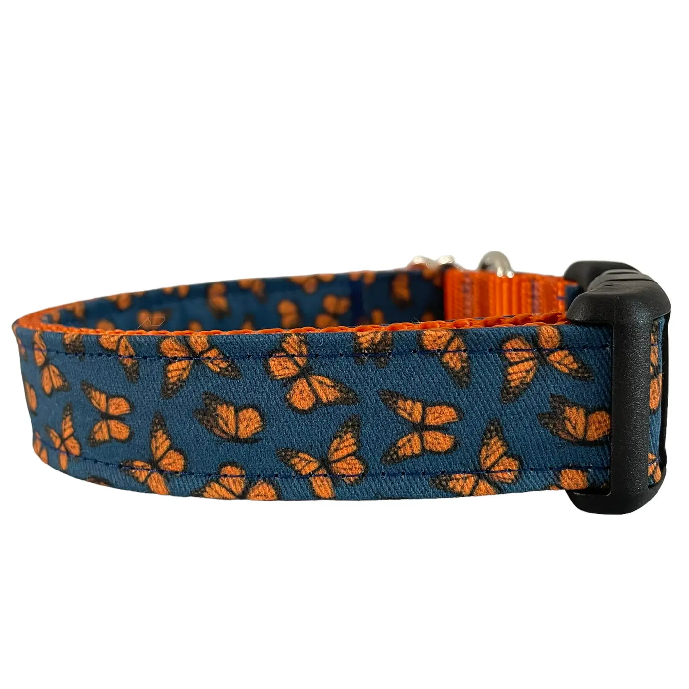 Monarch Butterfly Navy Collar