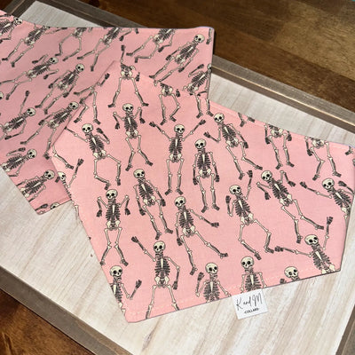 K&M Pink Skeletons Bandana