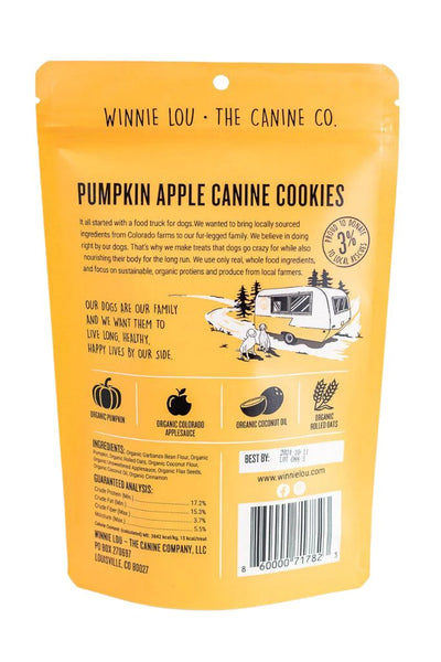 Pumpkin Apple Canine Cookies