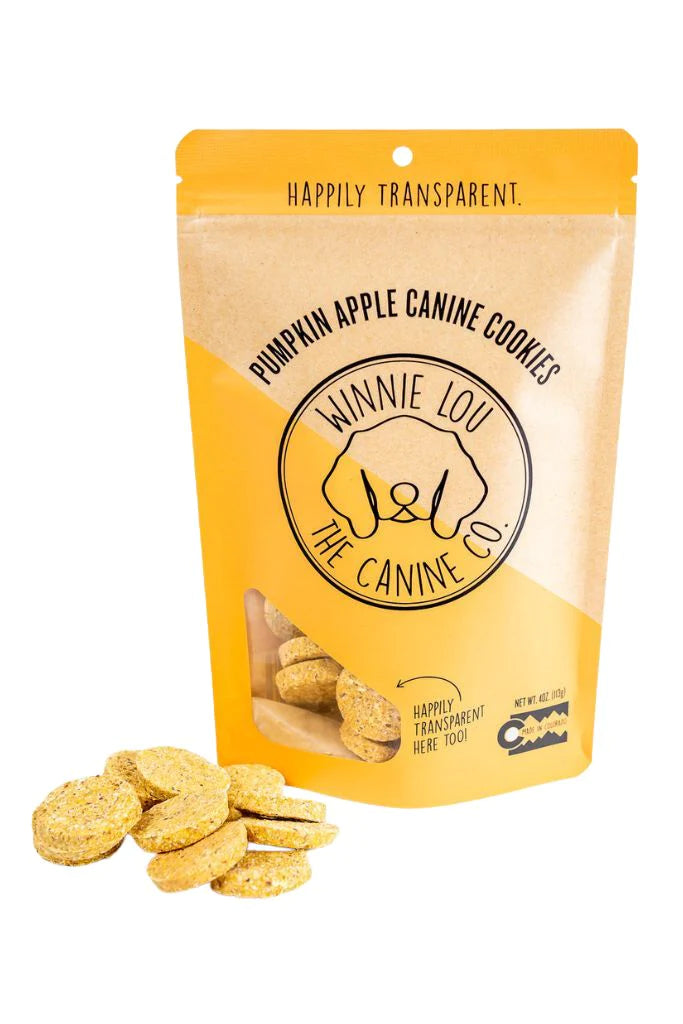 Pumpkin Apple Canine Cookies