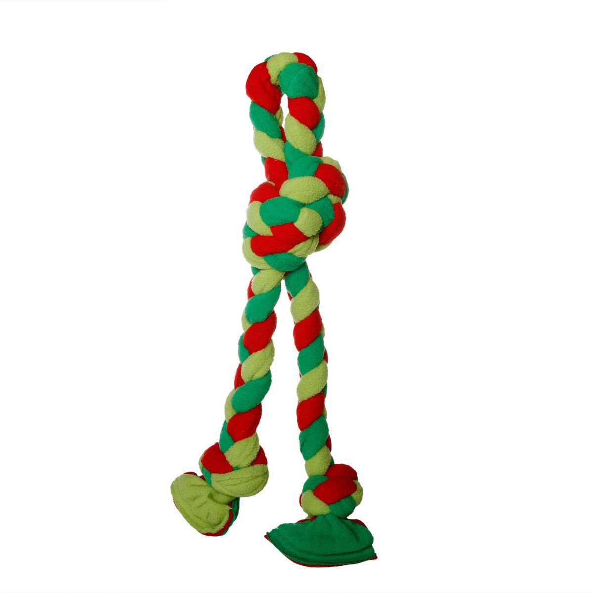 Tall Tails Holiday Fleece Tug Toy