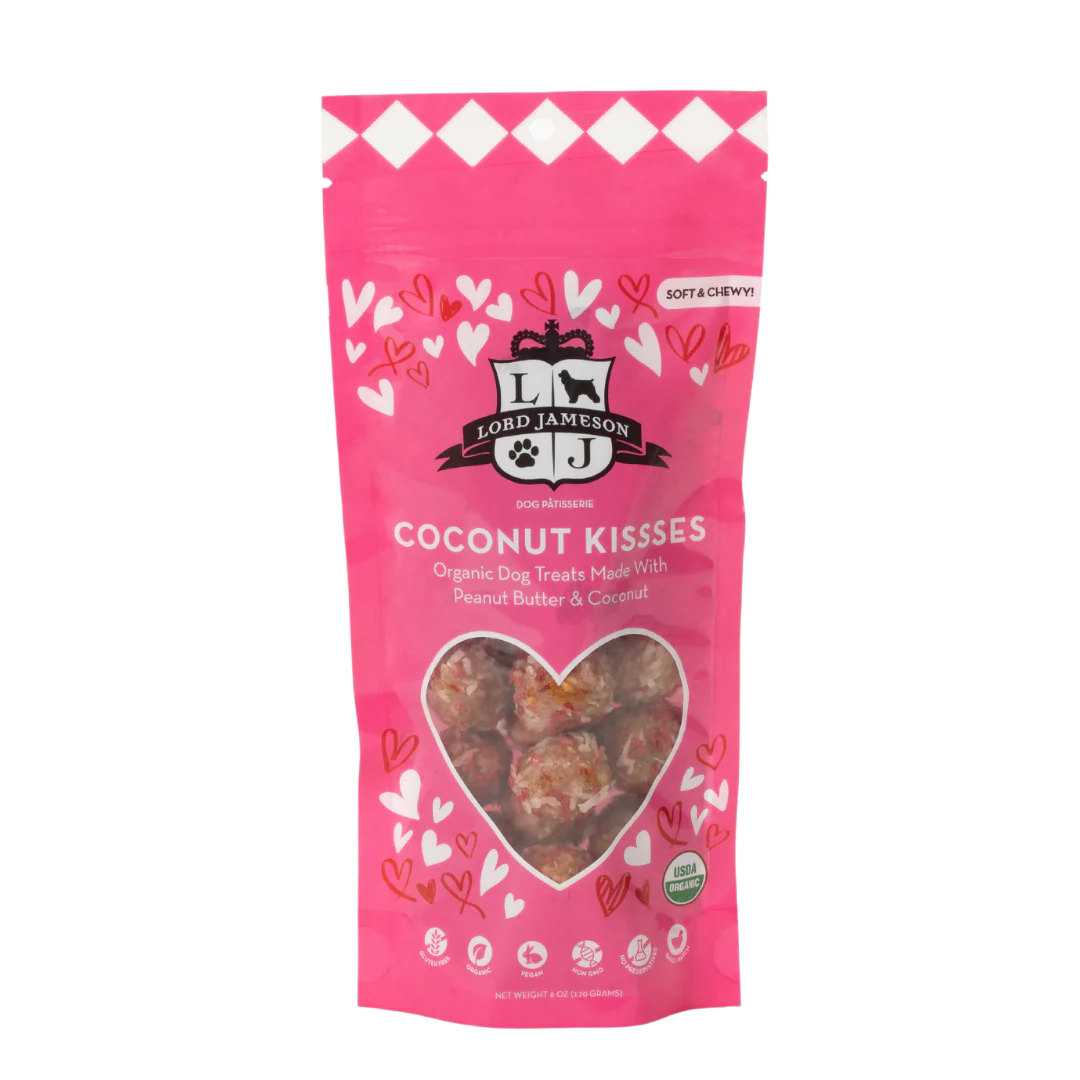 Valentine's Coconut Kisses