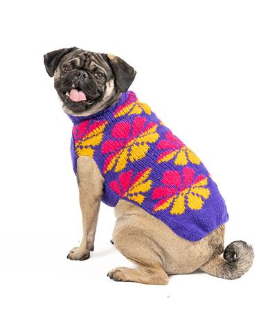 Chilly Dog Flower Power Sweater