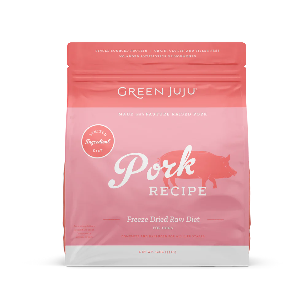 Green Juju Raw Pork Recipe 14oz