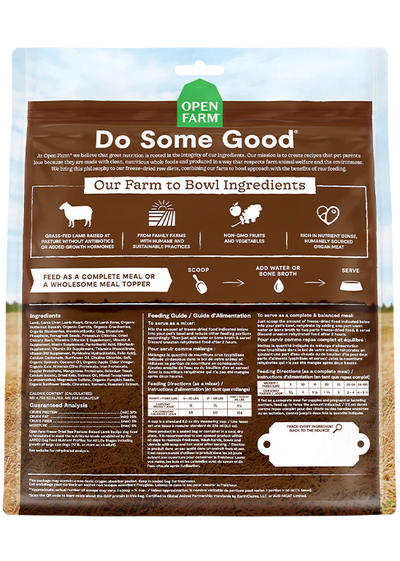 Open Farm Freeze Dried Morsels