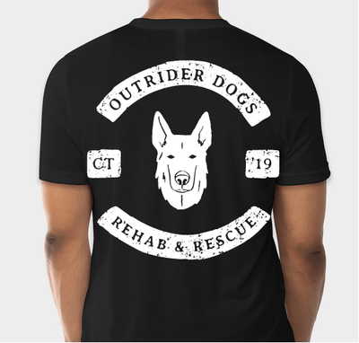 Outrider Dogs "There Better Be Dogs" T Shirt