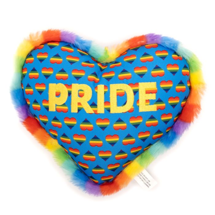 Worthy Dog Pride Heart Toy