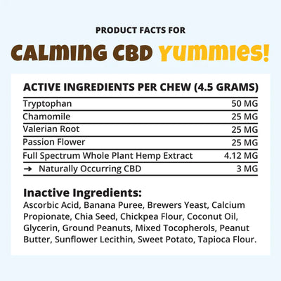 Bailey's Calming CBD Yummies!