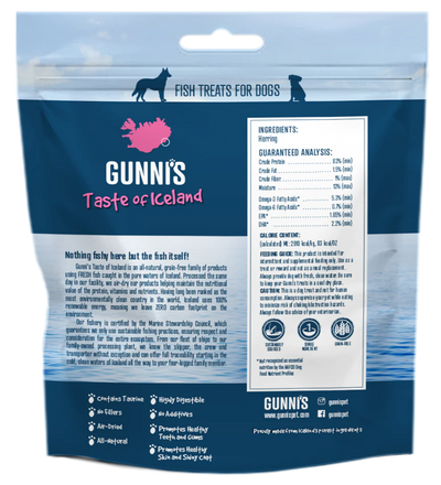 Gunni's Whole Herring 3oz