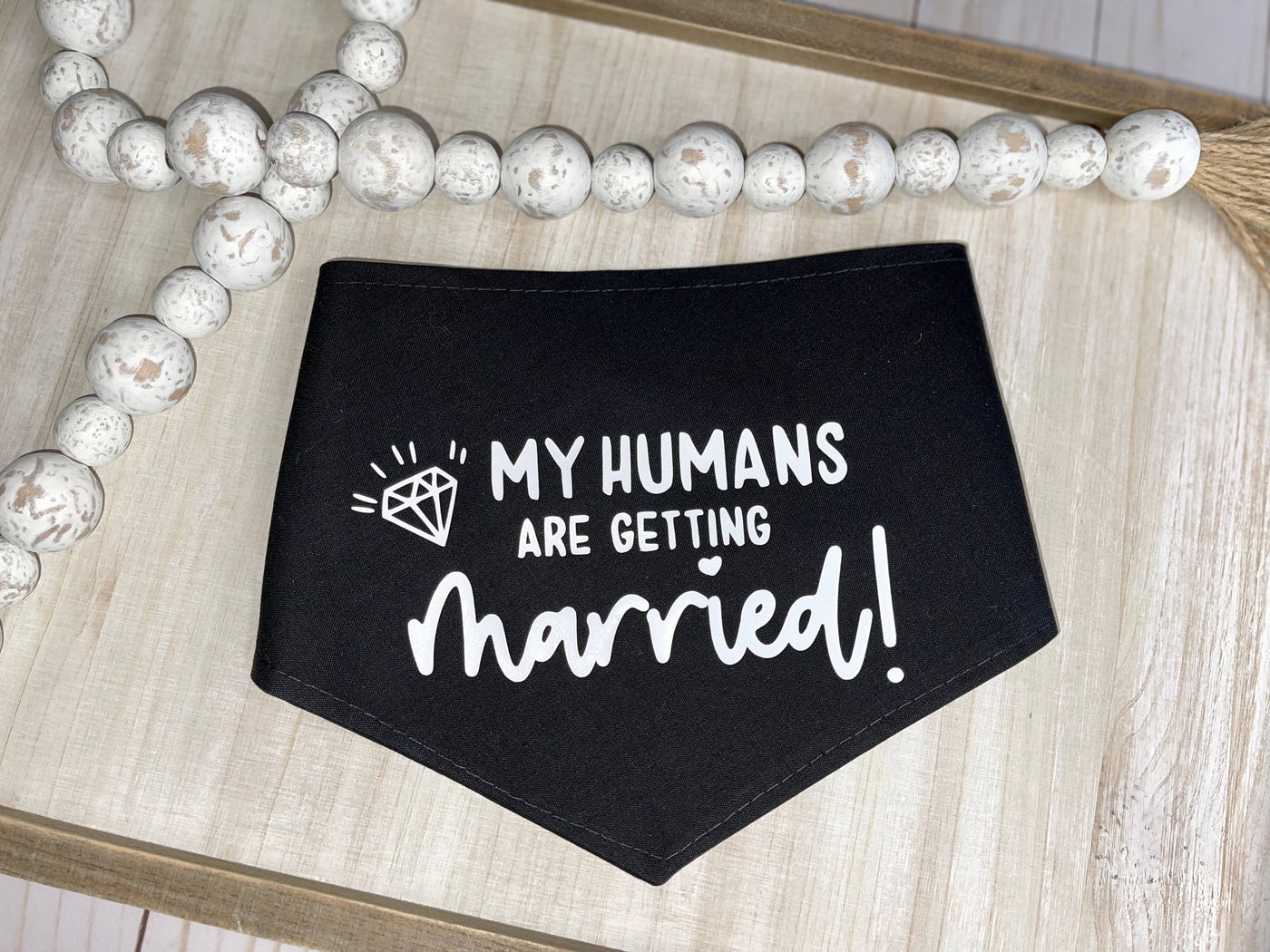 My Humans Are Getting Married Dog Bandana