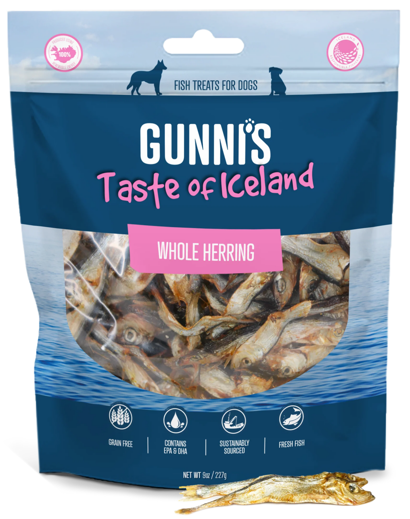 Gunni's Whole Herring 9oz