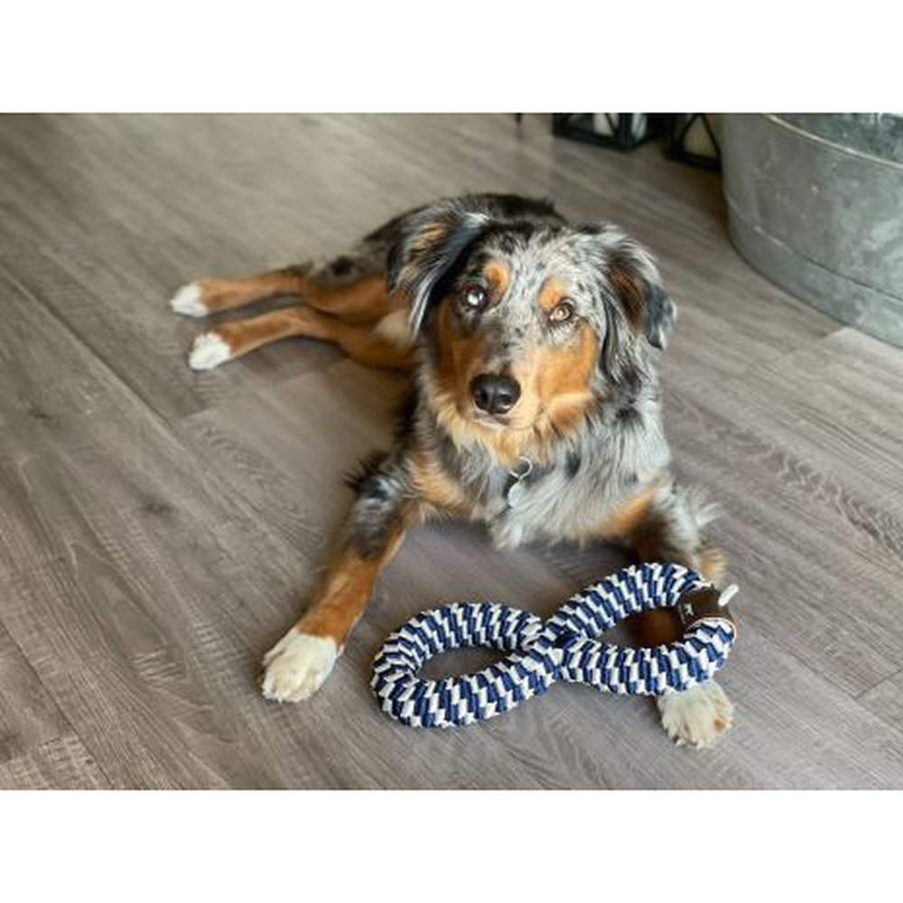 Braided Infinity Tug Toy