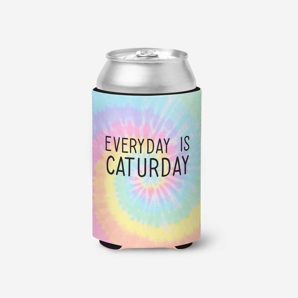 Everyday Is Caturday Koozie