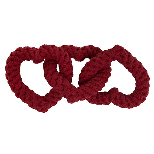 Chain of Hearts Rope Toy