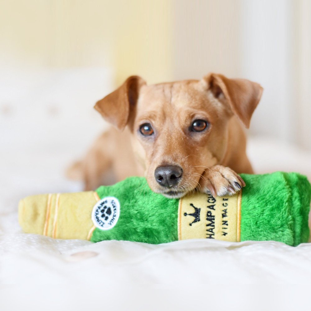 Zippy Paws Champagne Toy