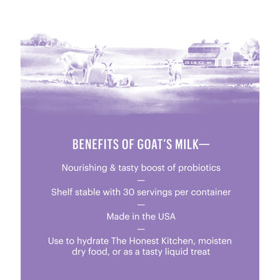 Honest Kitchen Goat’s Milk 5.2oz