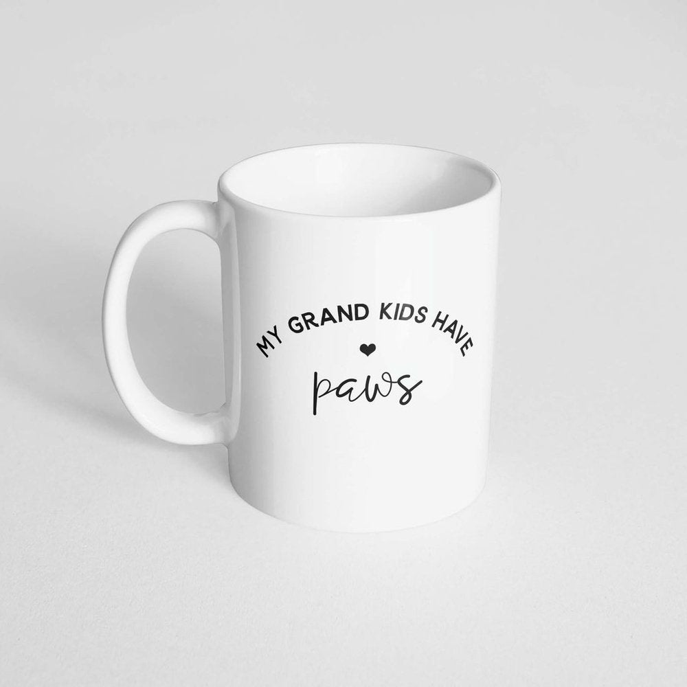 My Grand Kids Have Paws Mug