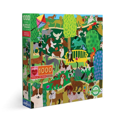 Dogs At Park 1000 Piece Puzzle