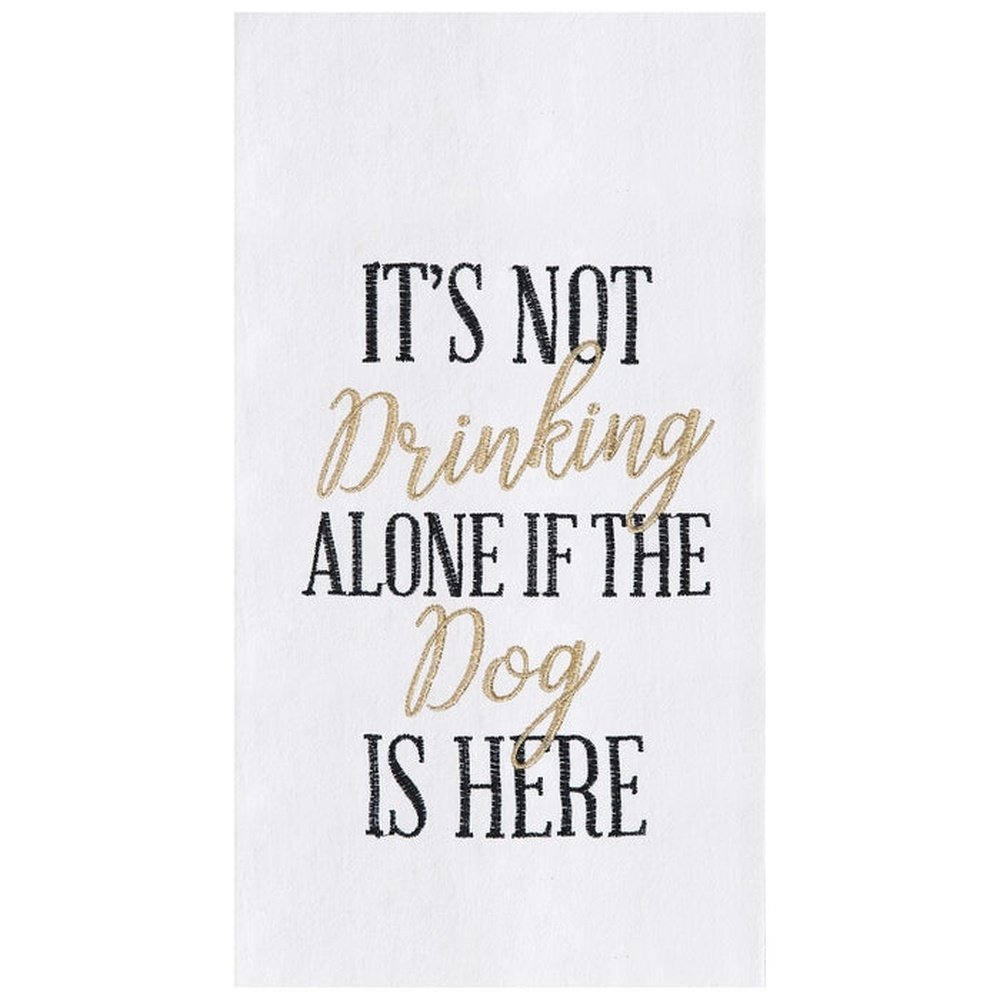 Not Drinking Alone Towel