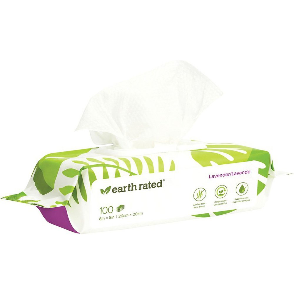 Earth Rated Grooming Wipes