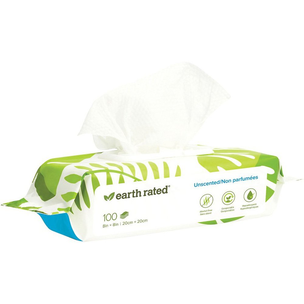 Earth Rated Grooming Wipes