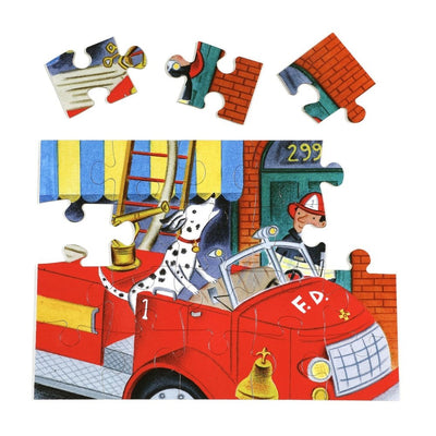 Red Fire Truck 20 Piece Puzzle