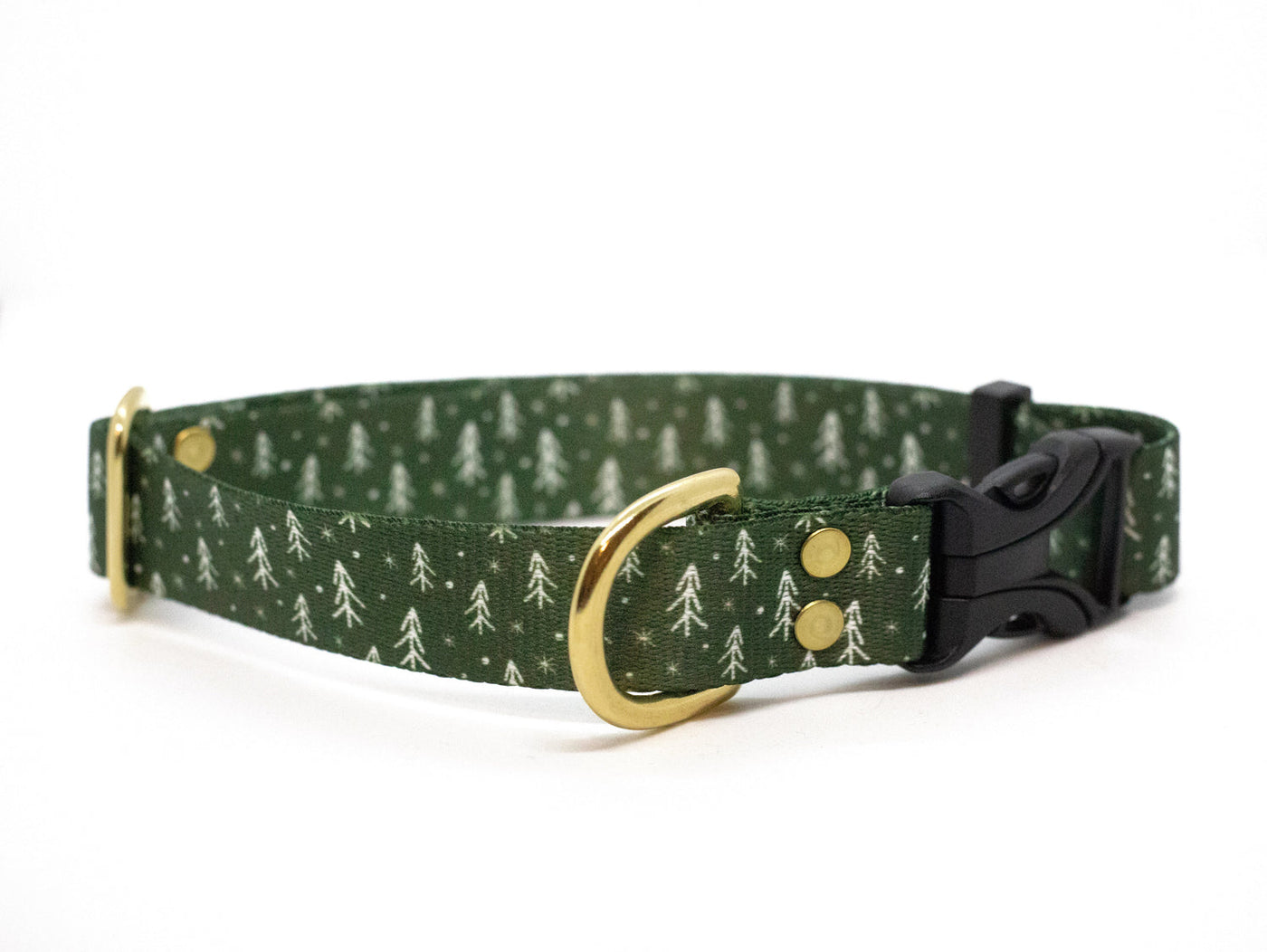 Pacific Hound Green Tree Collar