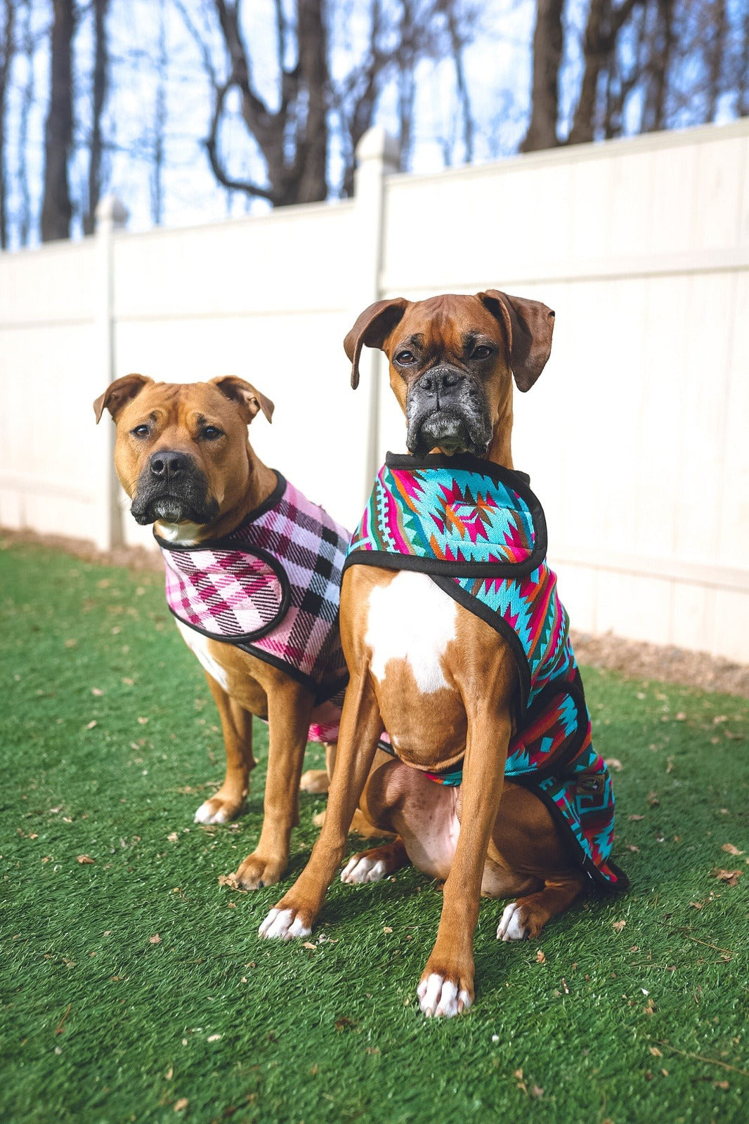 Chilly Dog Pink Plaid Coat