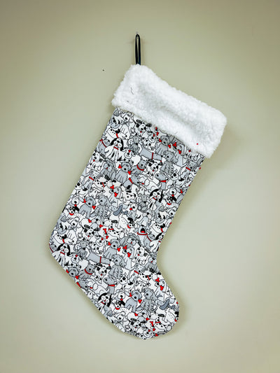 Merry Woofmass Good Dog Stocking