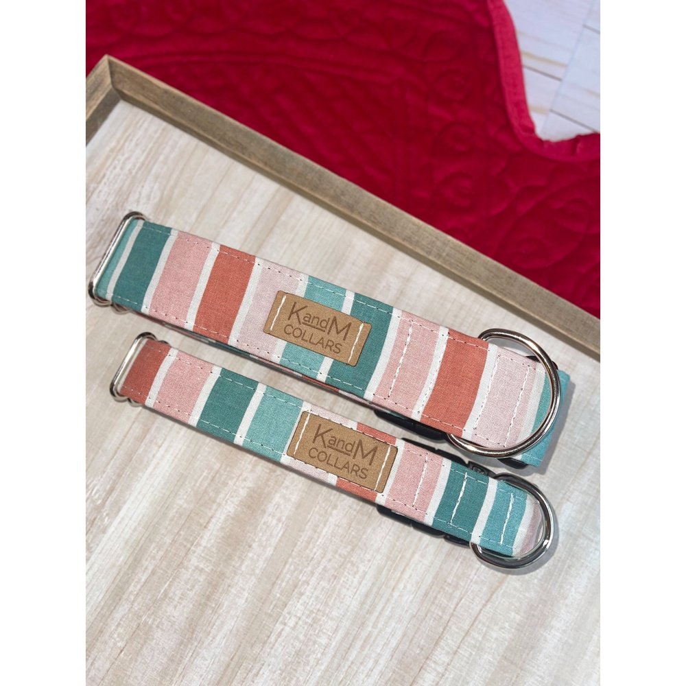 Pastel Striped Collar