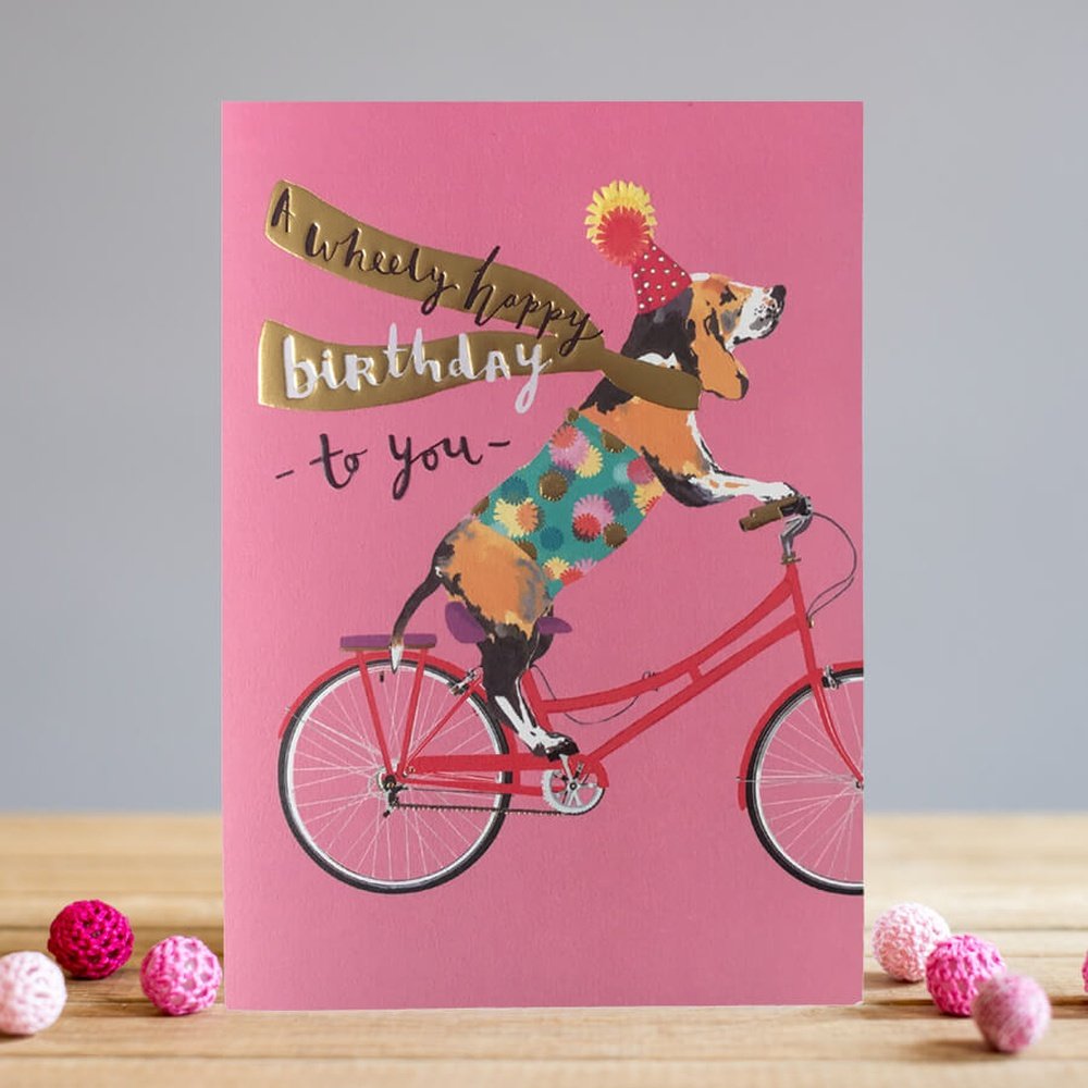 A Wheely Happy Birthday Card