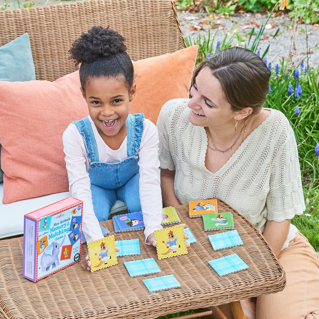 Preschool Nice Animals Memory Game