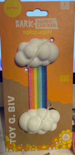 Bark Super Chewer Rainbow Tug Toy