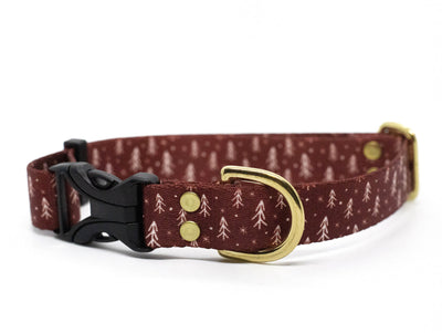 Pacific Hound Red Tree Collar