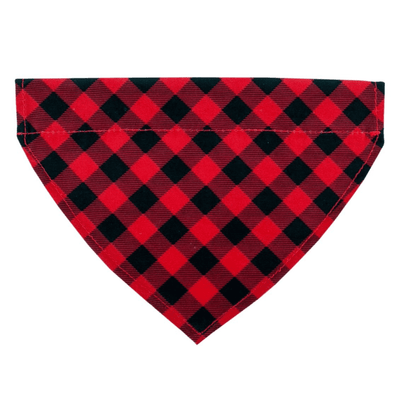 Tall Tails Hunter Plaid Bandana