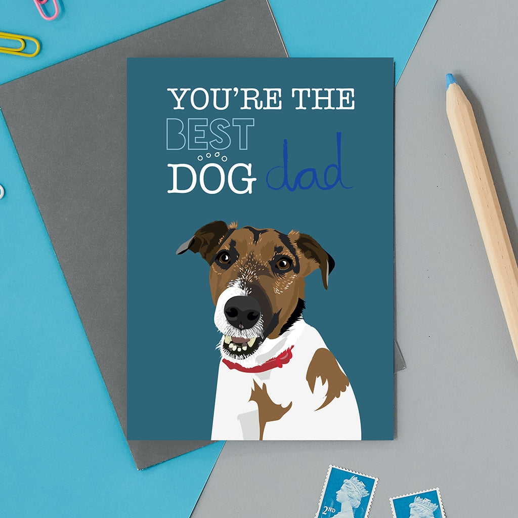 You're the Best Dog Dad Card