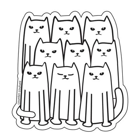 Cat Vinyl Stickers