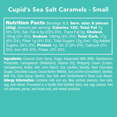 Cupid's Sea Salt Caramels